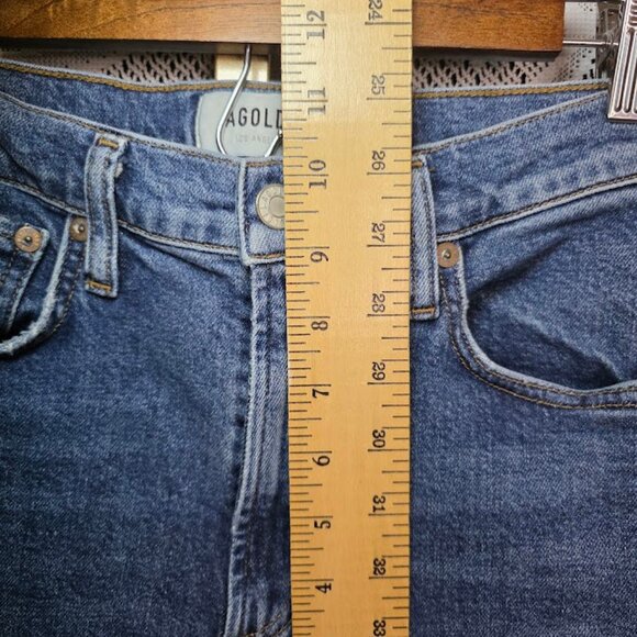 Agolde Merrel Mid Rise Straight Jean 27 - Picture 11 of 13